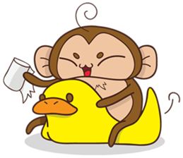 Juppy the Monkey Vol 1 sticker #9891993