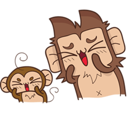 Juppy the Monkey Vol 1 sticker #9891995