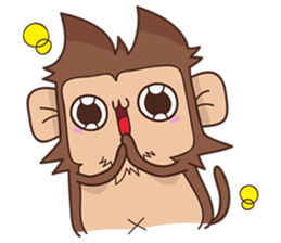 Juppy the Monkey Vol 1 sticker #9891997