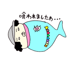 Brown bear of everyday sticker #9892260