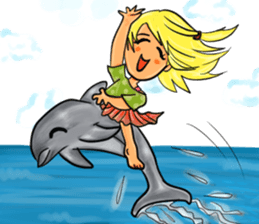 LaLar at the Sea sticker #9893523