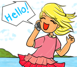 LaLar at the Sea sticker #9893525