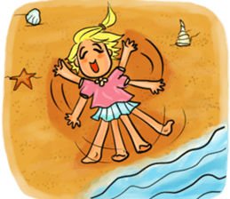 LaLar at the Sea sticker #9893526