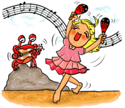 LaLar at the Sea sticker #9893528