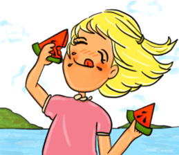 LaLar at the Sea sticker #9893530