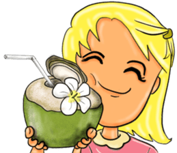 LaLar at the Sea sticker #9893535