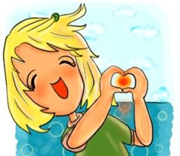 LaLar at the Sea sticker #9893538