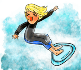 LaLar at the Sea sticker #9893539