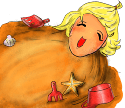 LaLar at the Sea sticker #9893541