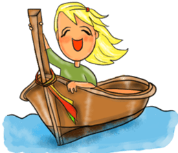 LaLar at the Sea sticker #9893547