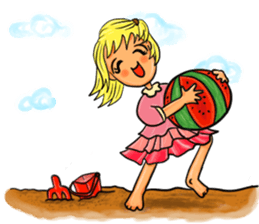 LaLar at the Sea sticker #9893549