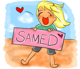 LaLar at the Sea sticker #9893554