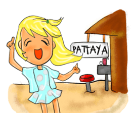 LaLar at the Sea sticker #9893558