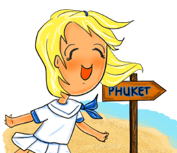 LaLar at the Sea sticker #9893559