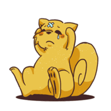 Yosakoi Dog! YOSAKEN-KUN & CHIBIYOSA-KUN sticker #9894130