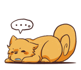 Yosakoi Dog! YOSAKEN-KUN & CHIBIYOSA-KUN sticker #9894150