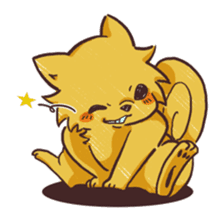 Yosakoi Dog! YOSAKEN-KUN & CHIBIYOSA-KUN sticker #9894155