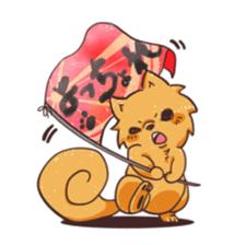 Yosakoi Dog! YOSAKEN-KUN & CHIBIYOSA-KUN sticker #9894159
