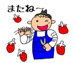 A beautician of the strawberry2 sticker #9894922
