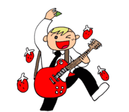 A beautician of the strawberry2 sticker #9894944