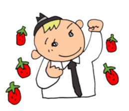 A beautician of the strawberry2 sticker #9894948