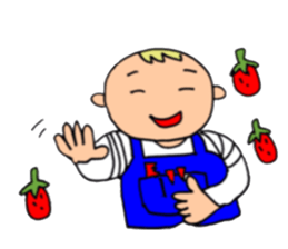 A beautician of the strawberry2 sticker #9894950