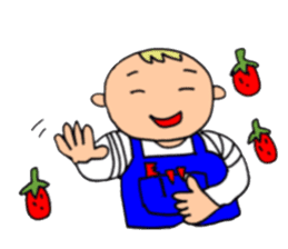 A beautician of the strawberry2 sticker #9894950