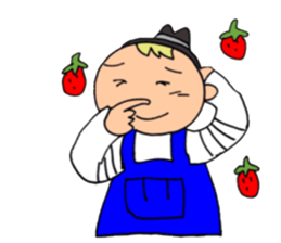 A beautician of the strawberry2 sticker #9894953