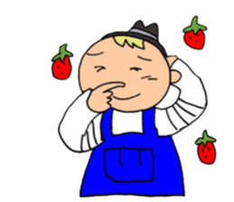 A beautician of the strawberry2 sticker #9894953