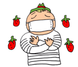 A beautician of the strawberry2 sticker #9894954