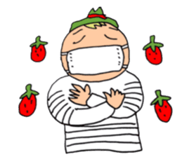 A beautician of the strawberry2 sticker #9894954