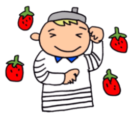 A beautician of the strawberry2 sticker #9894955