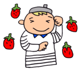 A beautician of the strawberry2 sticker #9894955