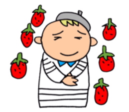 A beautician of the strawberry2 sticker #9894958