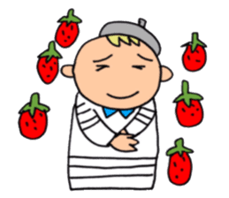 A beautician of the strawberry2 sticker #9894958