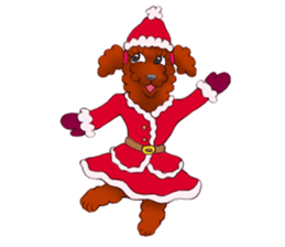 Blacky --- Winter season. sticker #9895137