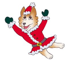 Blacky --- Winter season. sticker #9895139