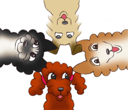 Blacky --- Winter season. sticker #9895151