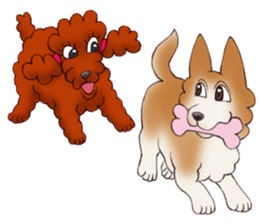 Blacky --- Winter season. sticker #9895154