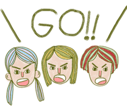 Der and the gang sticker #9896615