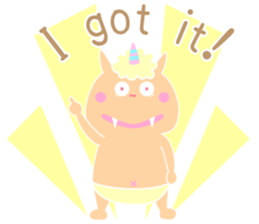 Cat Devil -English- sticker #9897531