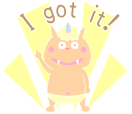 Cat Devil -English- sticker #9897531