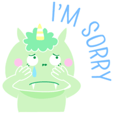 Cat Devil -English- sticker #9897532