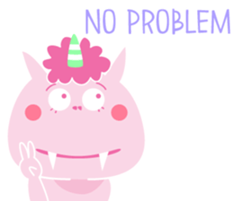 Cat Devil -English- sticker #9897533