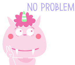 Cat Devil -English- sticker #9897533