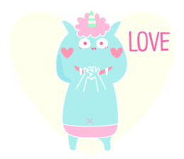 Cat Devil -English- sticker #9897534