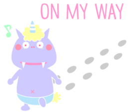 Cat Devil -English- sticker #9897543