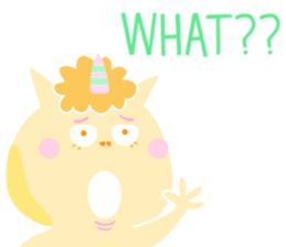 Cat Devil -English- sticker #9897553