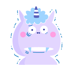 Cat Devil -English- sticker #9897554