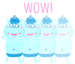 Cat Devil -English- sticker #9897555